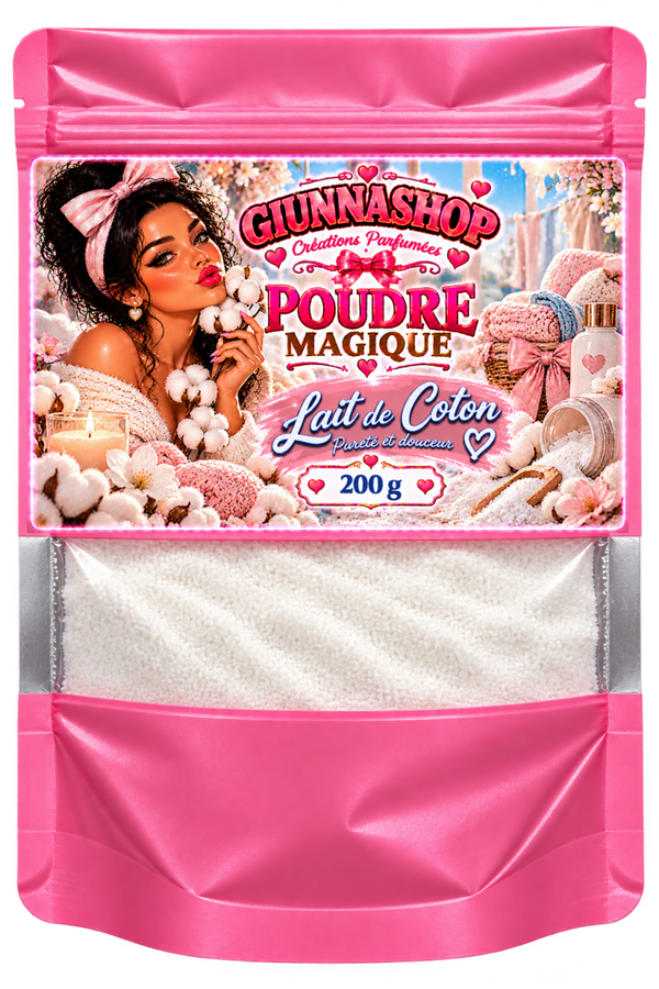 Poudre magique Lait de coton