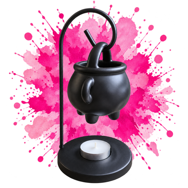 Brûle-parfum Chaudron – Édition Automne / Halloween
