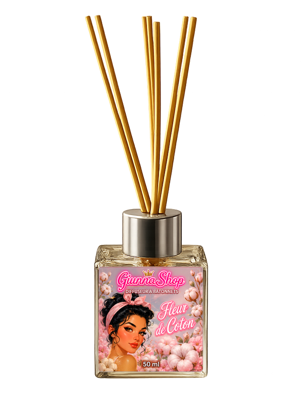 Diffuseur fleur de coton