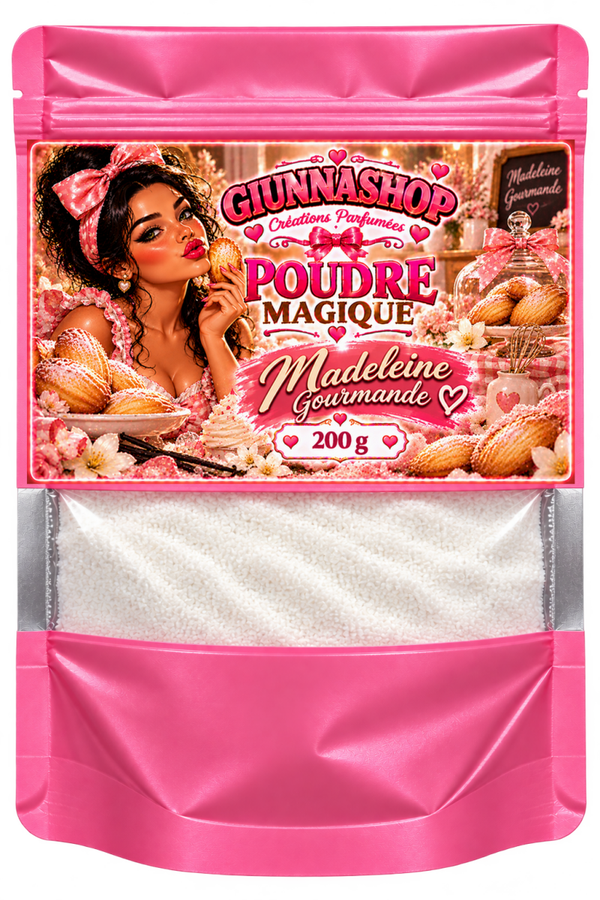 Poudre magique madeleine Gourmande