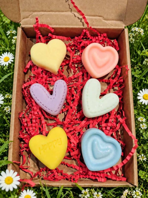 Wax Melt Hearts Set