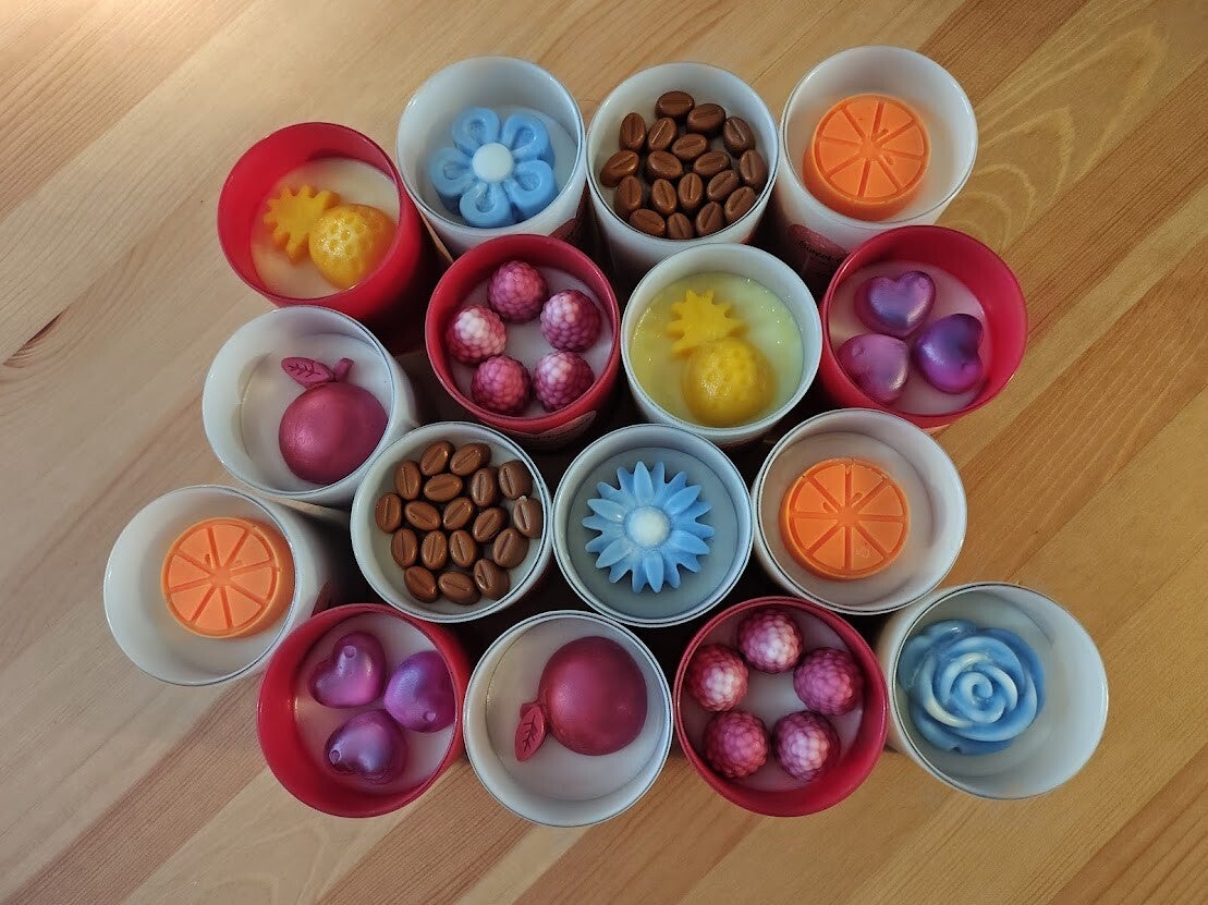 Wickless Soy Candles