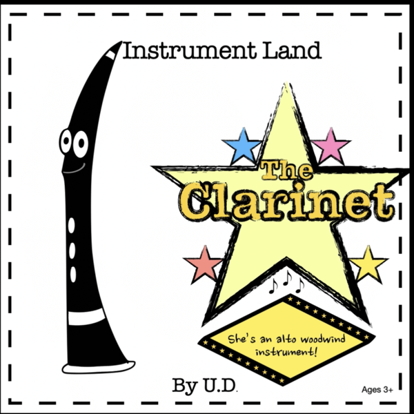 Clarinet toy figure
