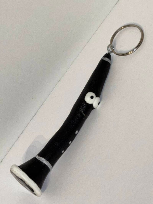 Clarinet keychain
