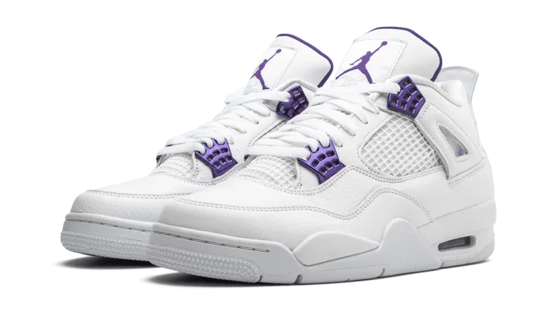 Jordan 4 Purple Metallic