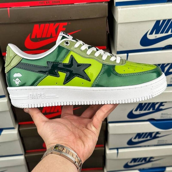 Bapesta Electric green