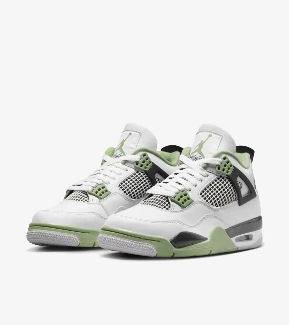 Jordan 4 Oil Green