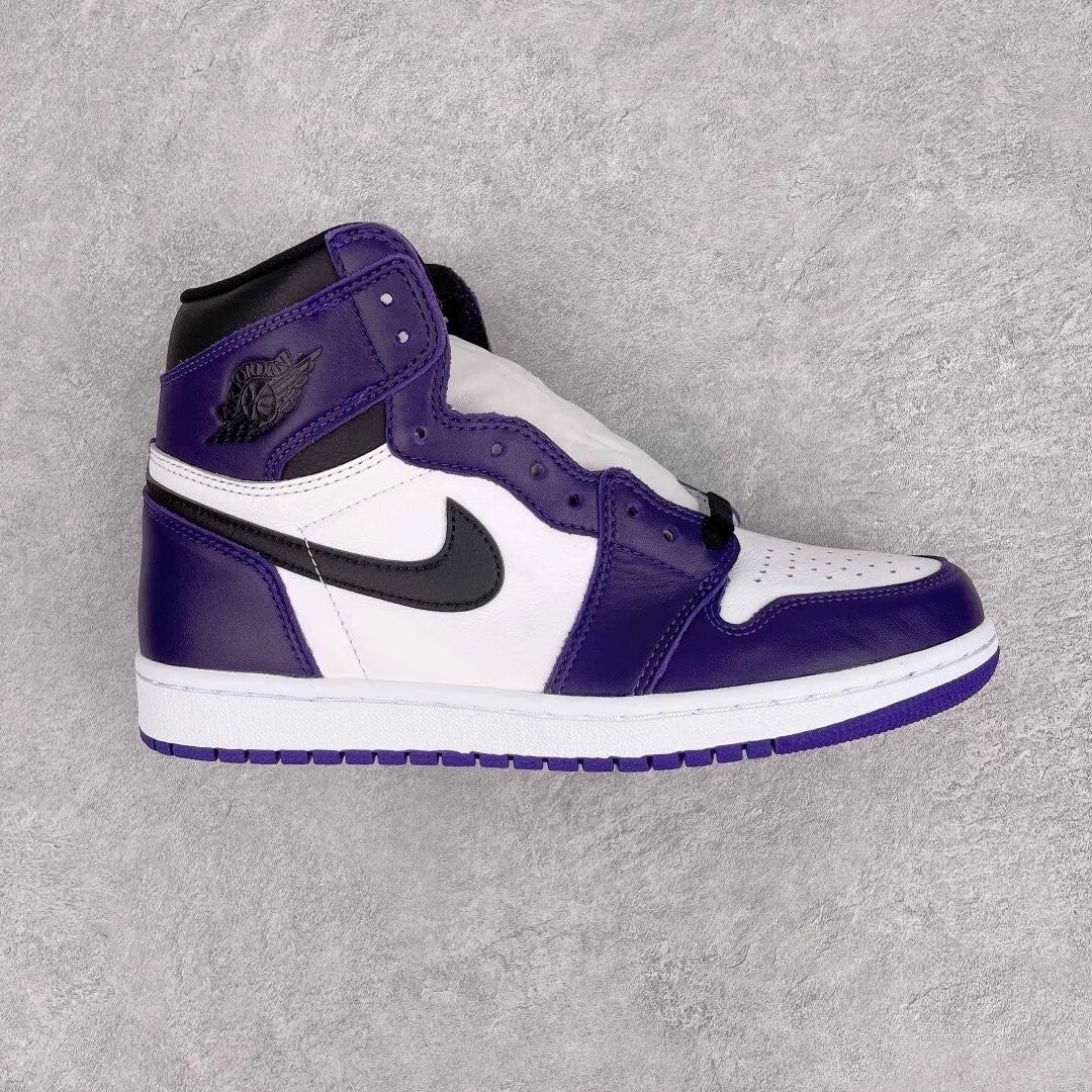 Jordan 1  Court Purple
