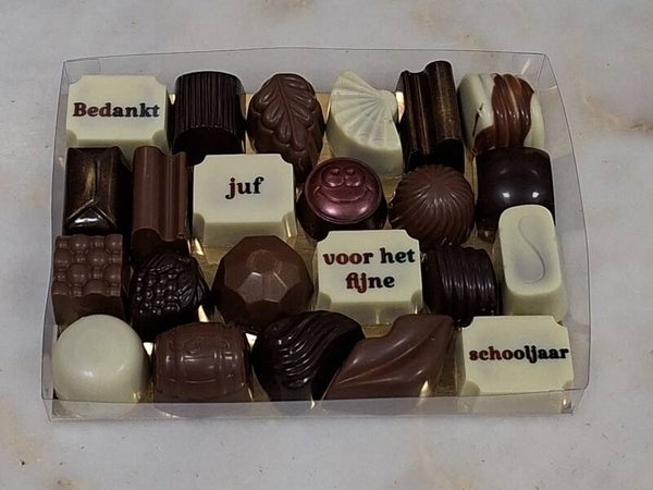 bedankt fijne schooljaar doos 10