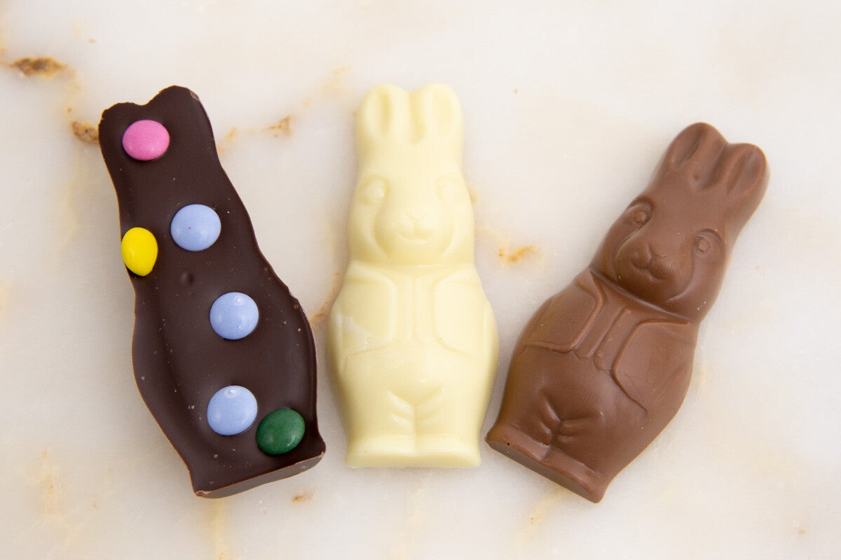 grote haasjes met smarties