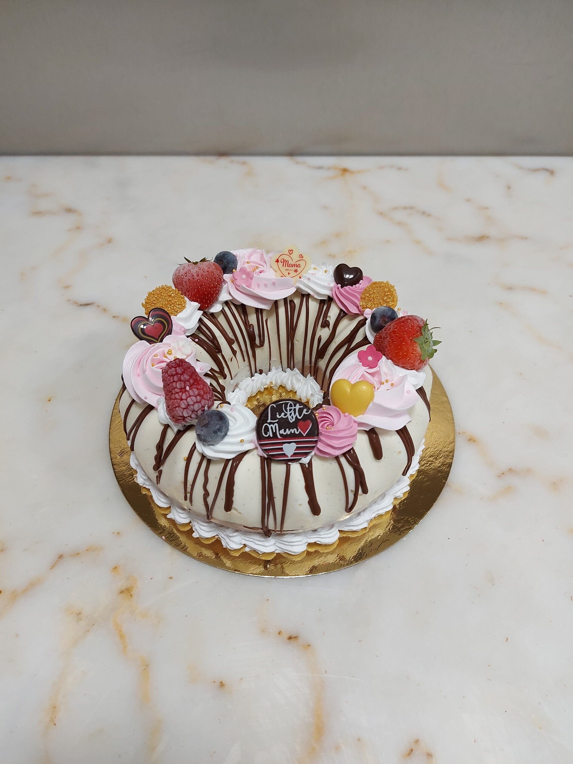 Moederdag ijstaart 8 personen