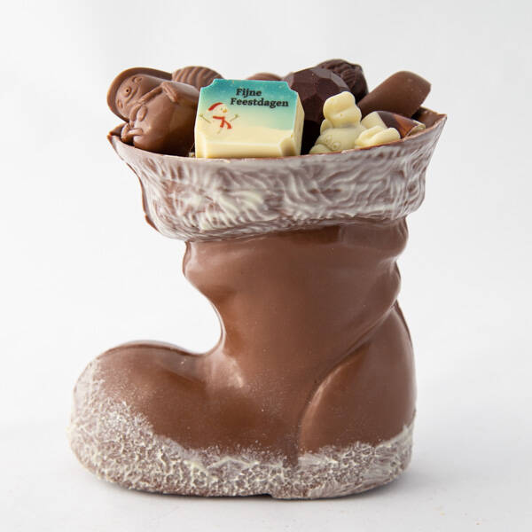 kerstlaars XL (+/-320g pralines)