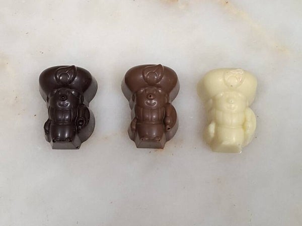 piet pralines met hazelnootpraliné