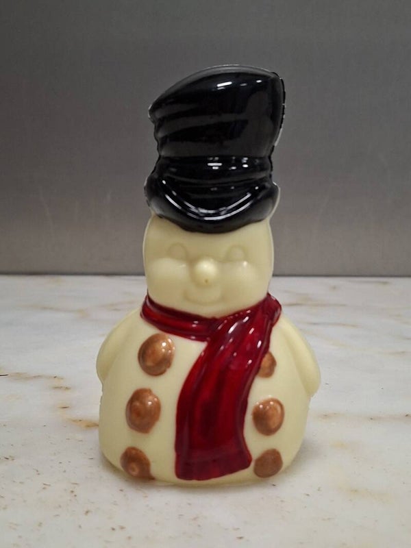 sneeuwman 10cm met pralines