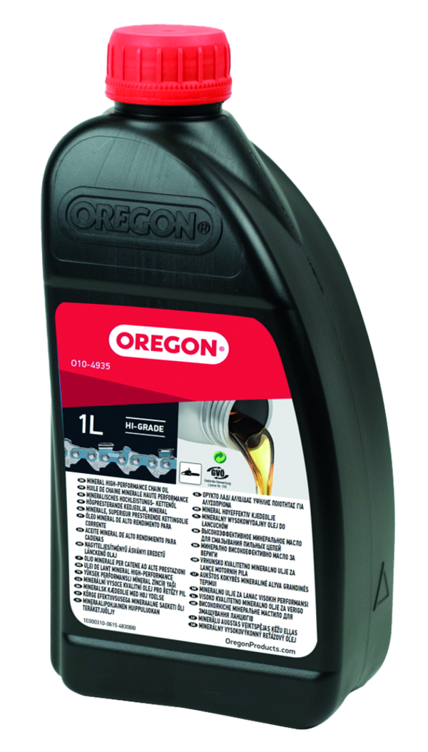 Huile minérale pour chaîne, bouteille de 1 L, 5 L, 20 L