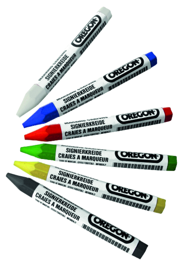 Crayons de marquage, diverses couleurs, pack à 12 pcs