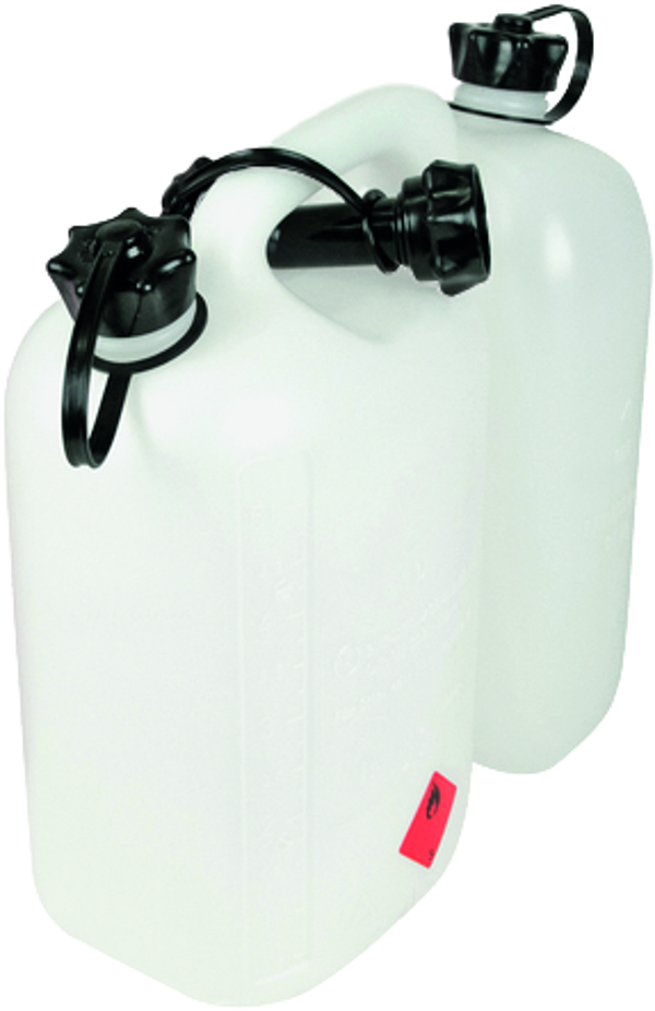 Bidon double ECO, transparent, 5/3 L