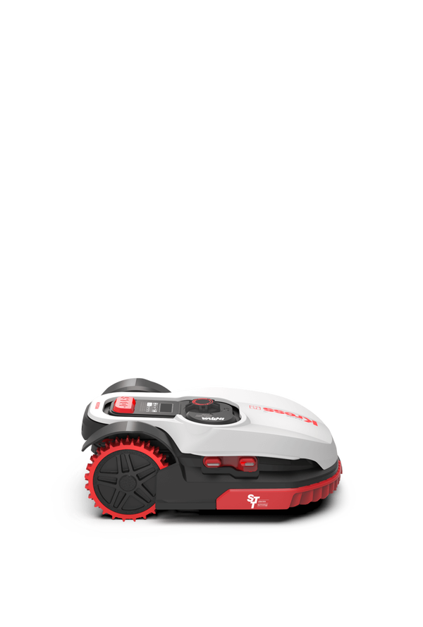 La tondeuse robot Kress Mission gère des pelouses jusqu'à 1 500 m² sans OAS