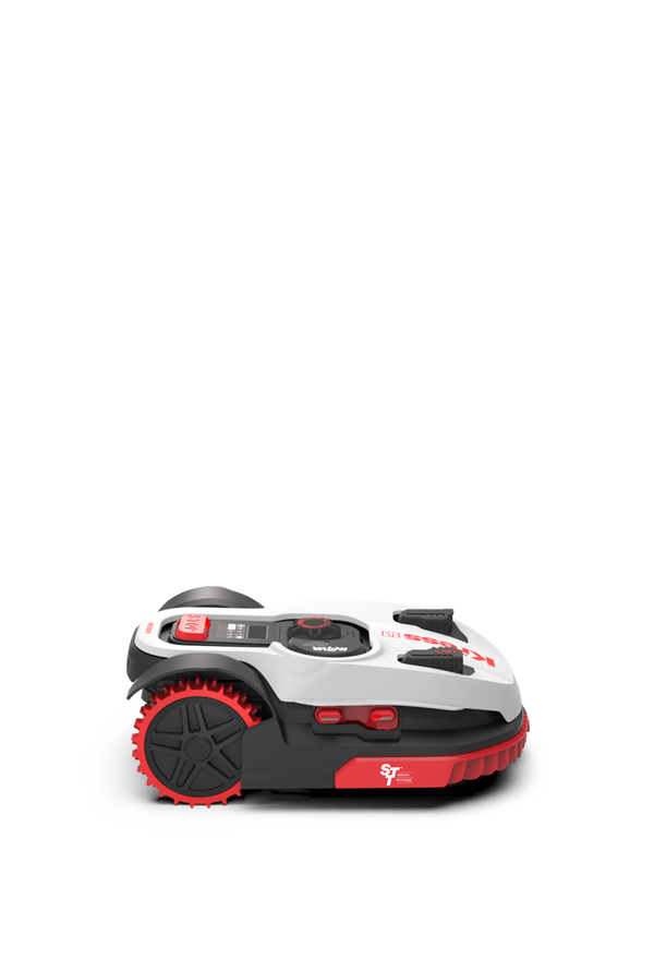 La tondeuse robot Kress Mission gère des pelouses jusqu'à 1 500 m² avec l'OAS