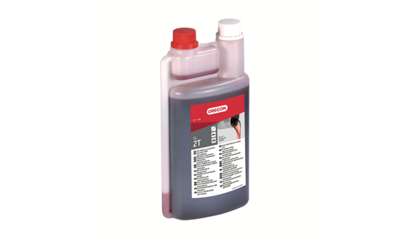 Huile pour moteurs 2 temps Oregon, flacon doseur de 1 L