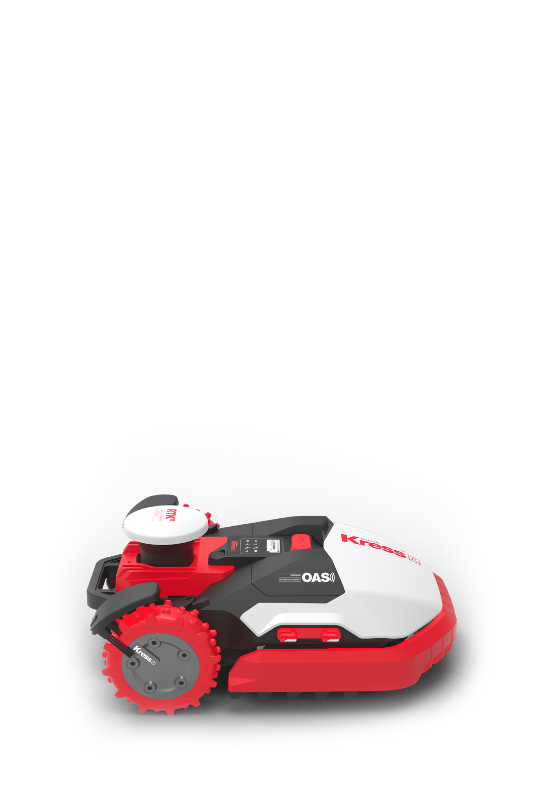 Tondeuse robotisée Kress RTKⁿ de 28 000 m² avec OAS