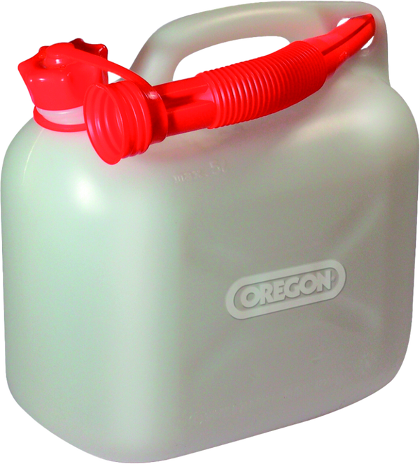 Bidon, 5 L, transparent, rouge, vert ou 10 L noir