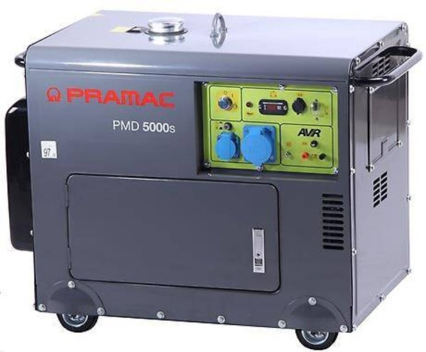 PRAMAC Groupe électrogène DIESEL 230V démarrage électrique