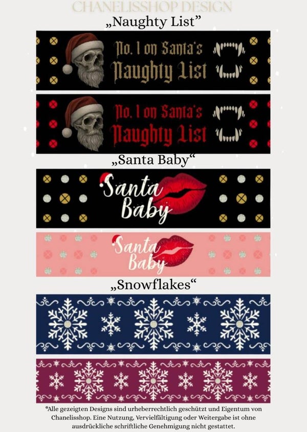 Winter-Weihnachtsbox 2025 mit Druck