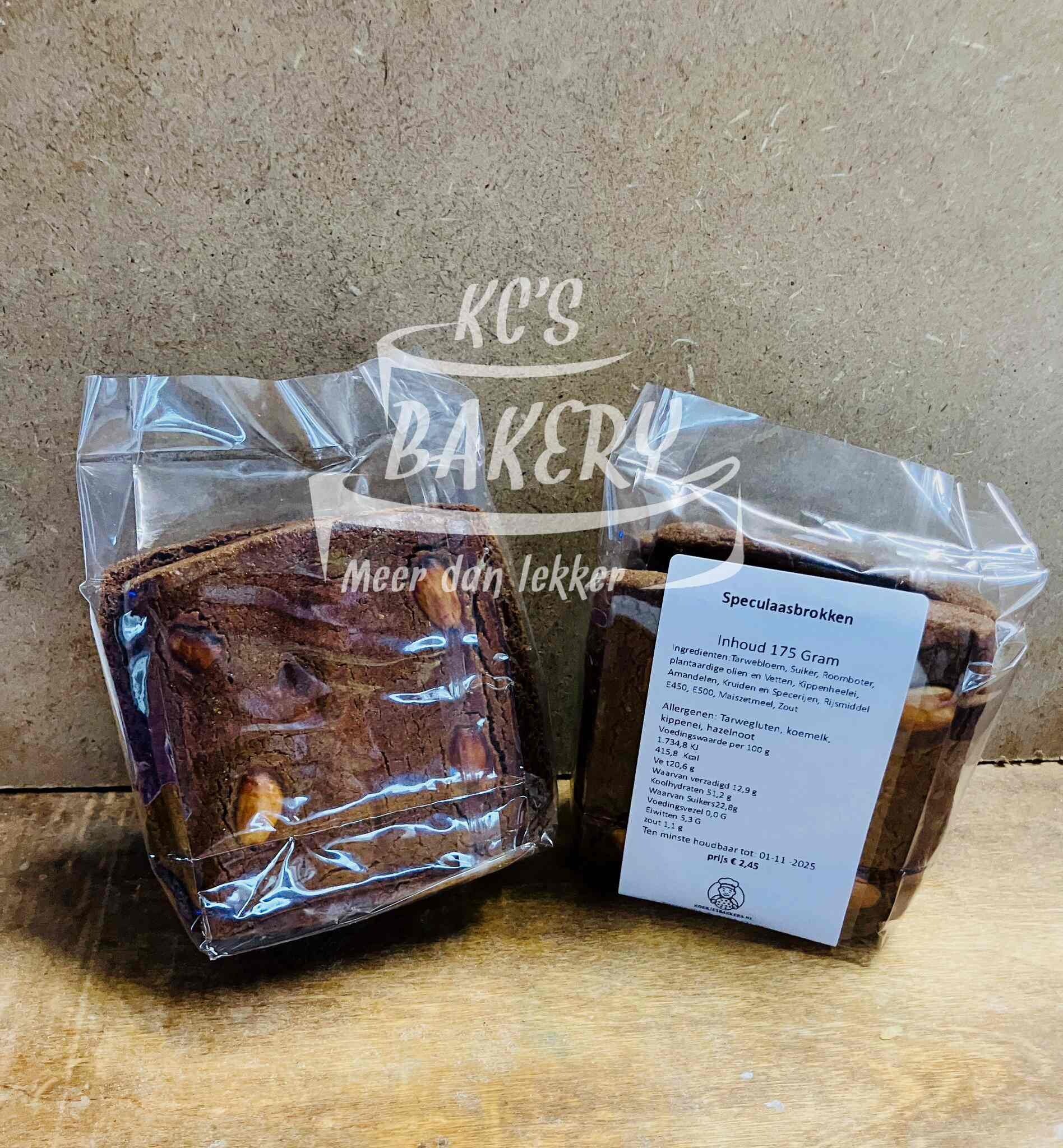 Speculaasbrokken 175 gram