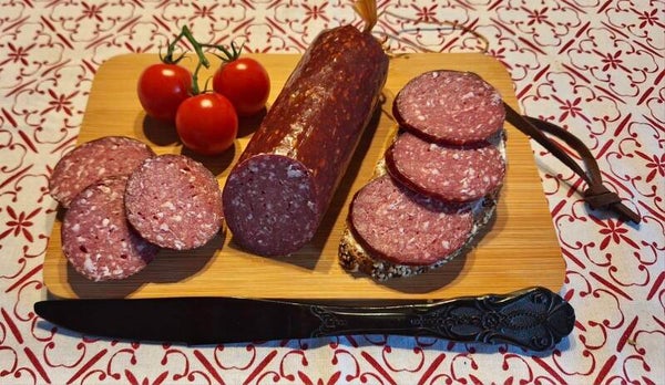 Salami mit Hirschfleisch ca 240g/Stück