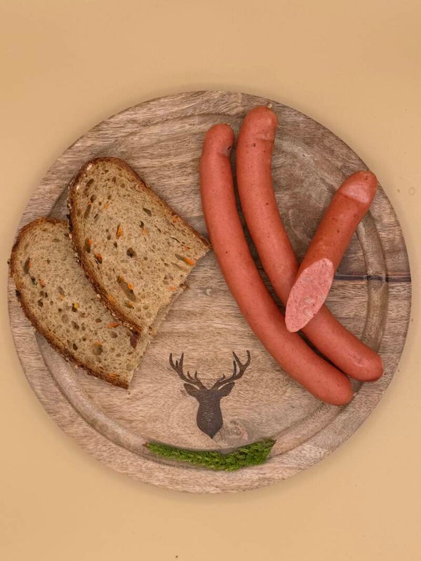 Wildkäsewiener im Topf zubereiten 3er Pack – Wildwurst mit Käse aus Mecklenburg-Vorpommern