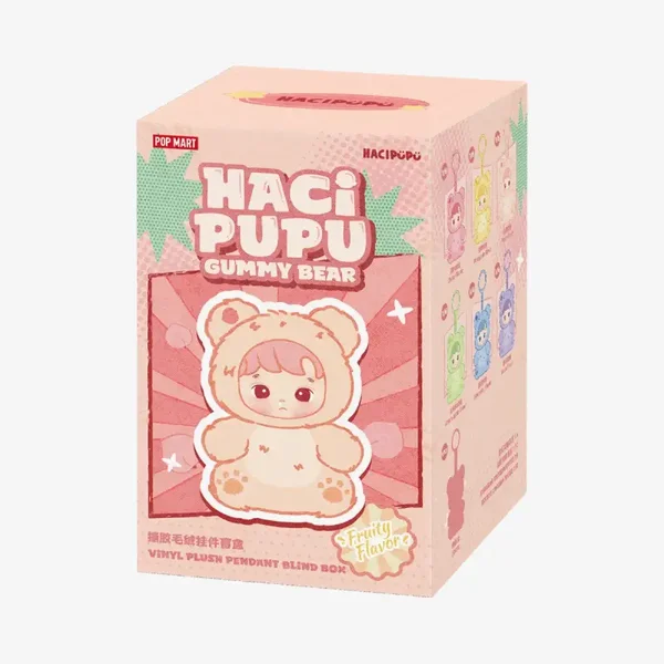 HACIPUPU Gummy Bear Series-Vinyl Plush Pendant Single Blind Box