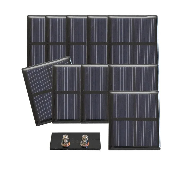 Zonnecel met schroef aansluiting SM1200, set van 10 stuks