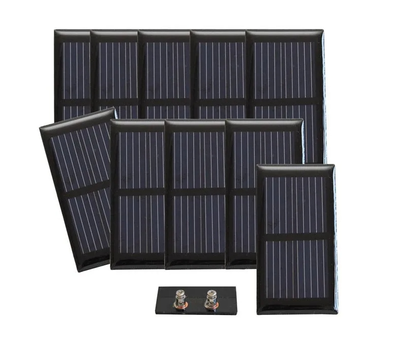 Zonnecel met schroef aansluiting SM330, set van 10 stuks