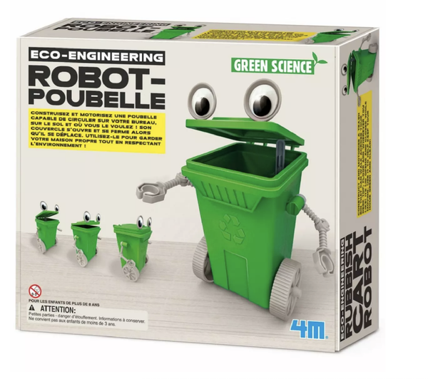 Bouwpakket -bureau-prullenbakrobot -