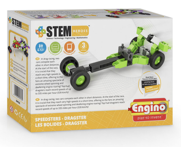 Engino STEM Heroes Speedsters - Dragster