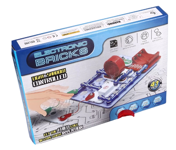 STEM Electronic Bricks Discovery kit; 41 onderdelen
