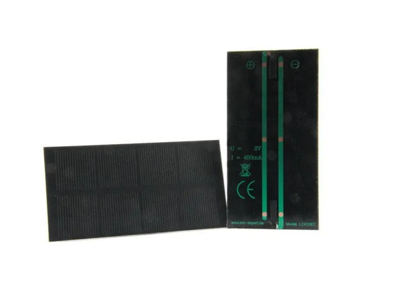 Zonnemodule L2450, voor solderen, 450mA, 2 Volt