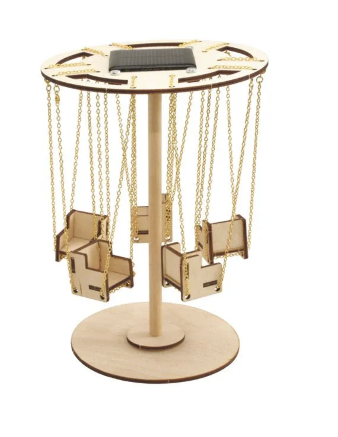 Houten Solar Kettingcarrousel, bouwpakket