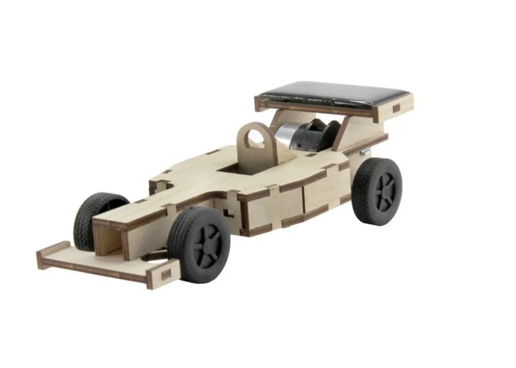 Houten Solar Raceauto; bouwpakket