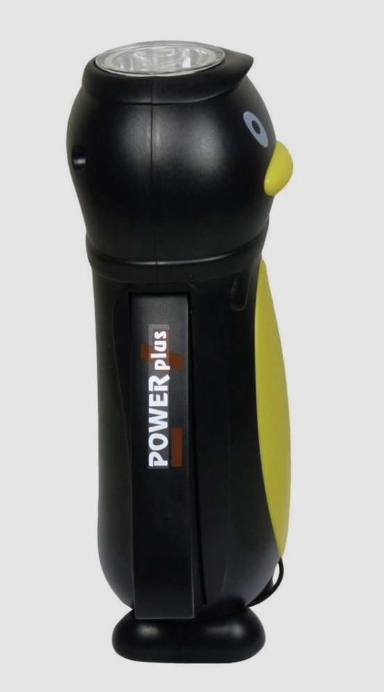Dynamolamp "Penguin" ; knijpkat