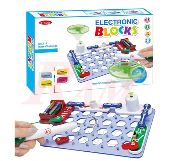 STEM- Elektrische schakelingenset voor kinderen NO.112