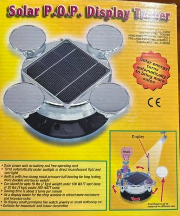 Solar Draaiplateau