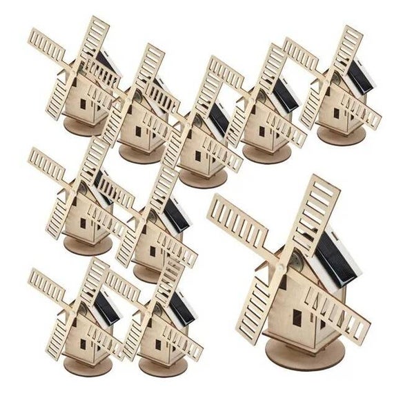 Windmolen 'Hollands' set van 10 stuks