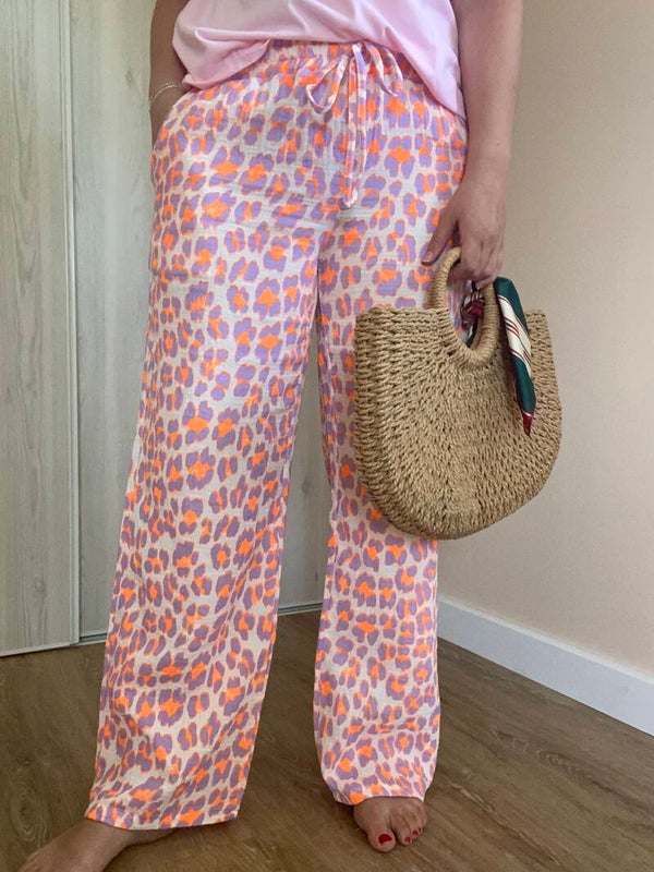 Pantalon Léopard
