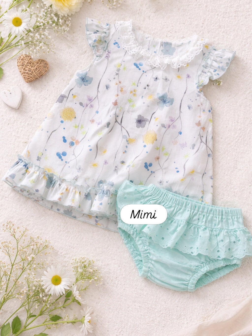 Conjunto Mariela flores