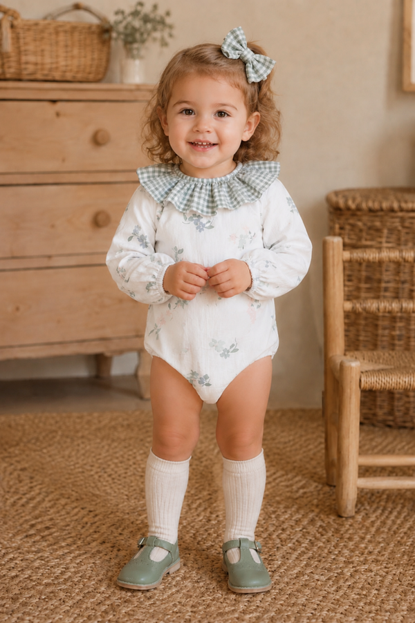 Pelele unisex floral