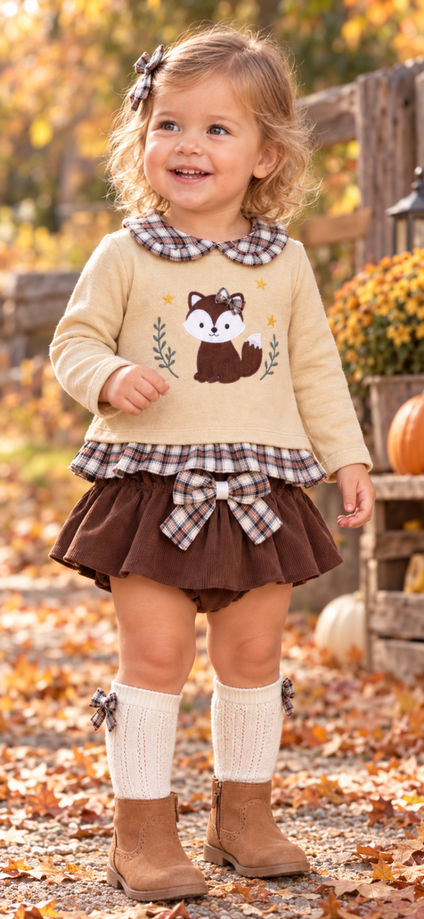 Conjunto zorrito pana