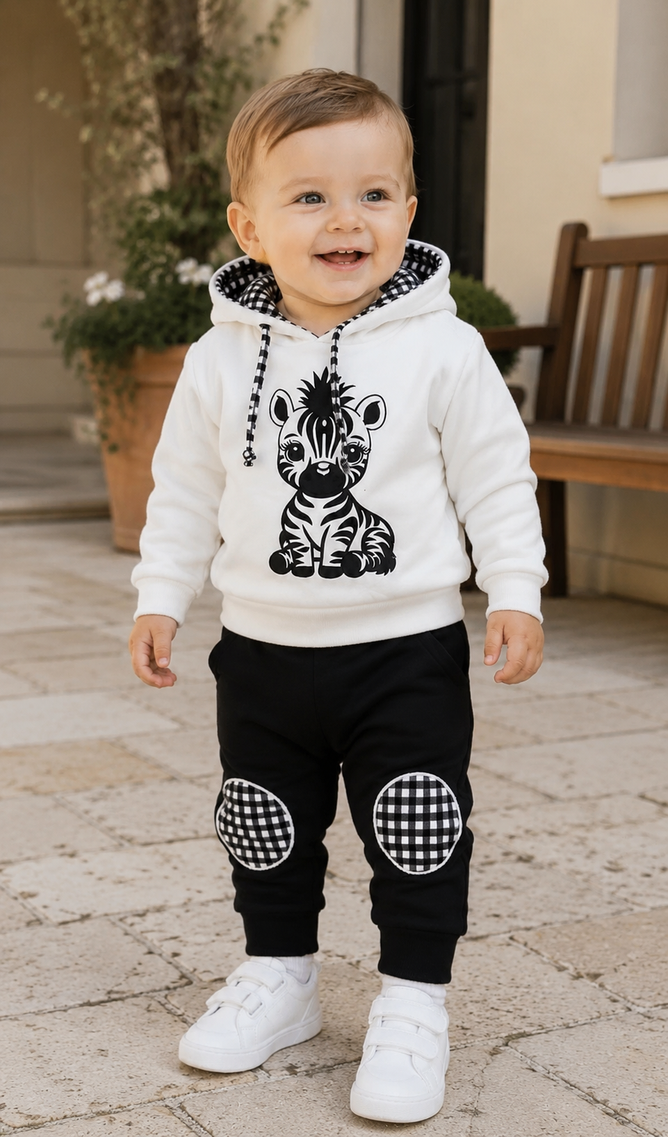 Chándal zebra