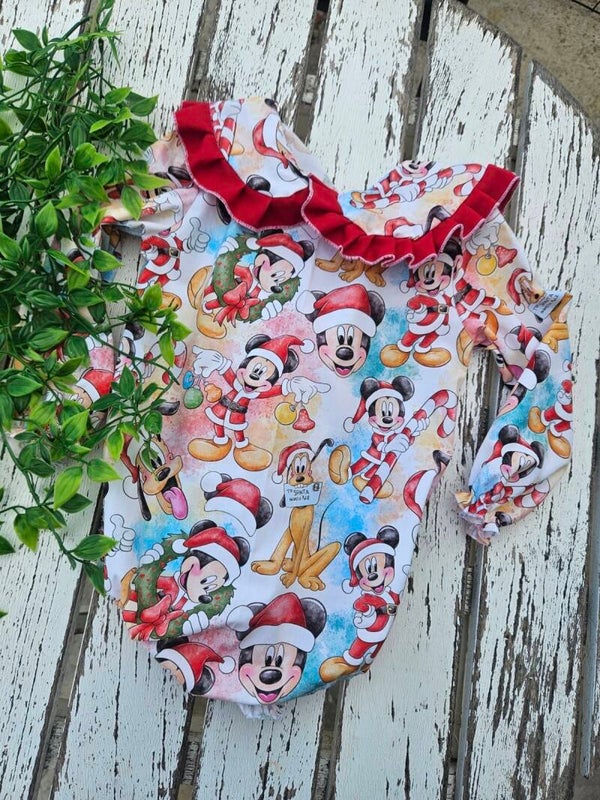 Pelele navidad minnie